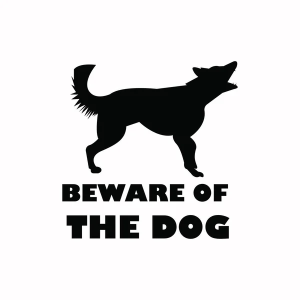 Modelo Vetor Design Logotipo Cão — Fotografia de Stock