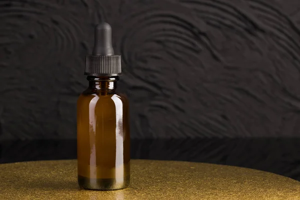 Bottle Essential Oil Close — Stock Photo, Image