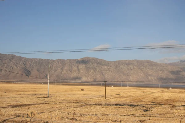 Landschap Van Woestijn Bergen — Stockfoto