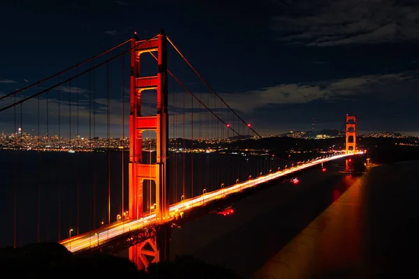 Gyllene Grindbron San Francisco Kalifornien Usa — Stockfoto