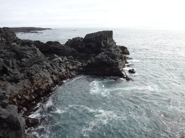 Costa Rocosa Del Océano Atlántico Portugal — Foto de Stock