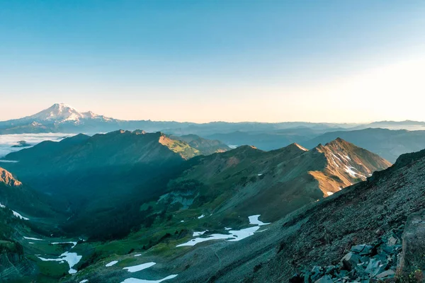 山の美しい景色自然景観 — ストック写真