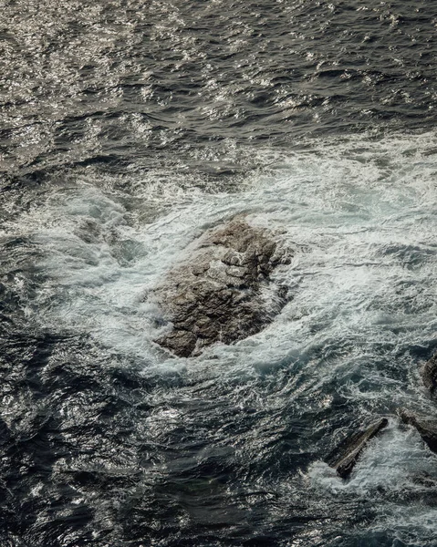 Vackra Havsvågor Stranden — Stockfoto