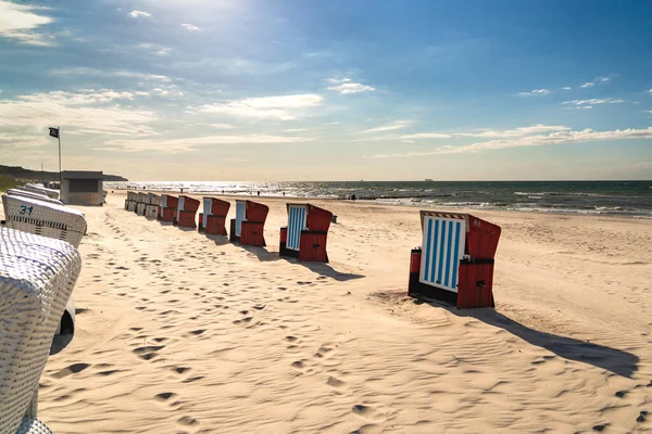 Cadeiras Praia Costa Mar — Fotografia de Stock