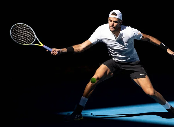 Jugador Tenis Masculino Fondo — Foto de Stock