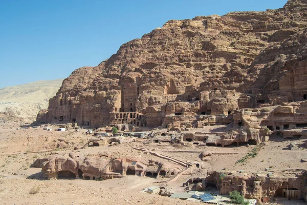 Ancient Ruins City Petra Jordan — Stock Photo, Image