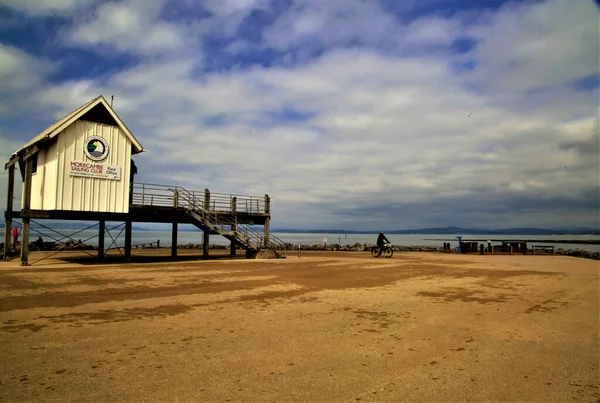 Schöner Blick Auf Den Strand — Stockfoto