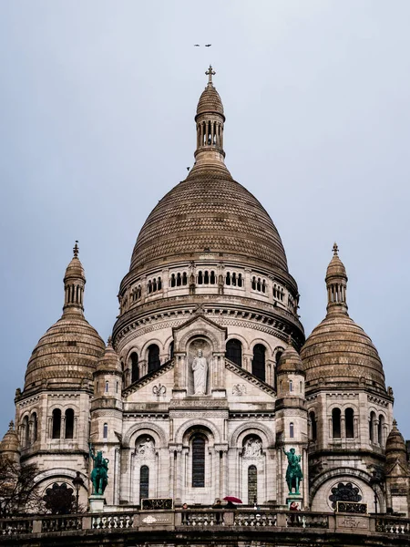 Paris France Juli 2017 Sakrala Coeur Katedral Centrum Det Heliga — Stockfoto