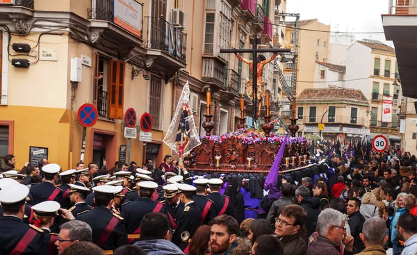 Andalucia Nazarenos Procession Holy Week Semana Santa — Stock Photo, Image