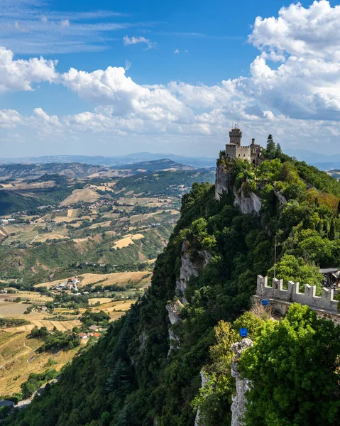 Vista Del Castillo Montaña — Foto de Stock