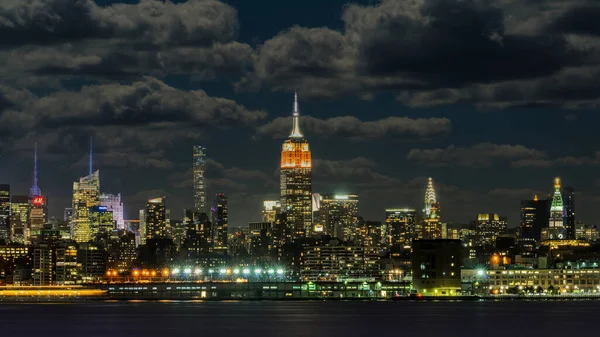 Vista Nueva York Manhattan Skyline — Foto de Stock