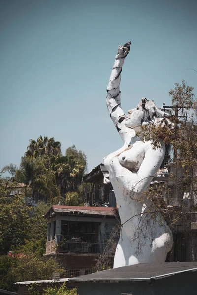 Statua Del Drago Nel Parco — Foto Stock