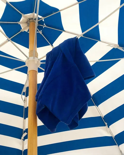 Banderas Mar Azules Playa —  Fotos de Stock