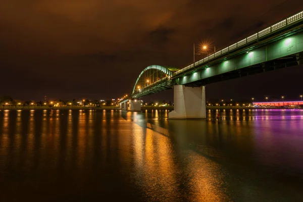 Γέφυρα Στην Πόλη Της Riga — Φωτογραφία Αρχείου