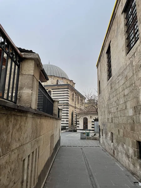 Παλιό Κτίριο Στην Πόλη Της Ιερουσαλήμ Ισραήλ — Φωτογραφία Αρχείου