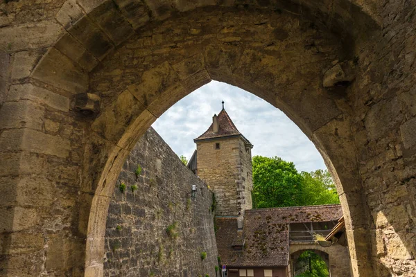 Castello Medievale Nel Centro Storico Carcassonne — Foto Stock