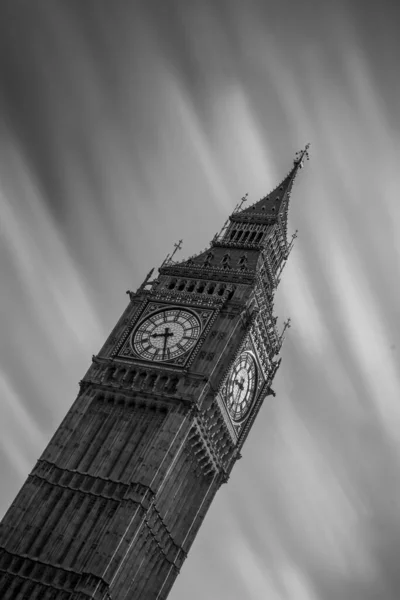 Londýn Září 2019 Věž Ben Budova Parlamentu Noci — Stock fotografie