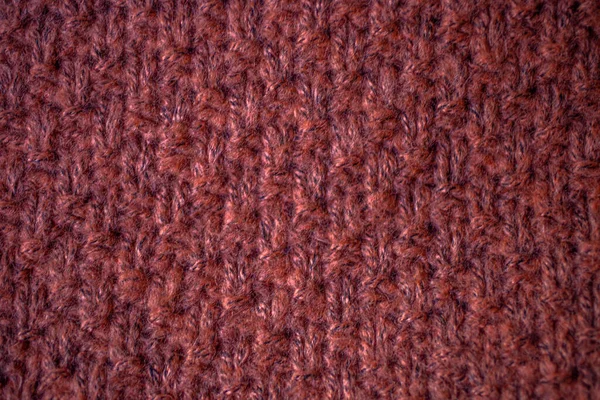 Close Knitted Fabric Texture — Stock Photo, Image