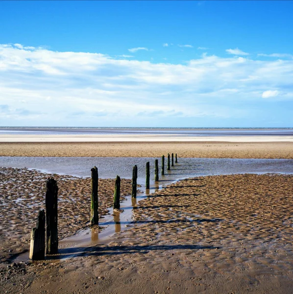 Vacker Utsikt Över Havet Kusten — Stockfoto