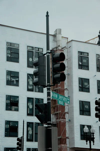 Straßenlaterne New York City Usa — Stockfoto