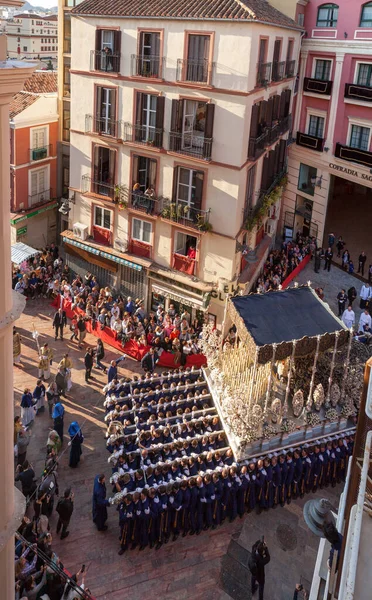 Andalucia Nazarenos Procession Holy Week Semana Santa — Stock Photo, Image