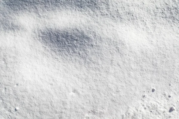 白い雪の質感の背景 — ストック写真