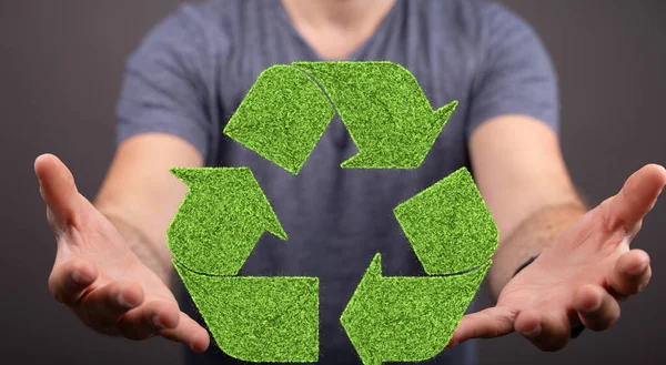 Concept Recyclage Écologie Environnement — Photo
