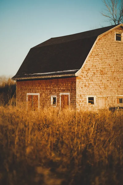 Stary Opuszczony Dom Wsi — Zdjęcie stockowe
