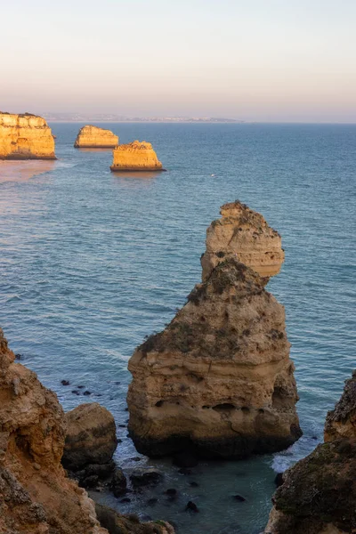 Belle Vue Sur Mer Avec Plage Rochers — Photo