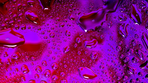 Краплі Води Склі Фоні Текстурі — стокове фото
