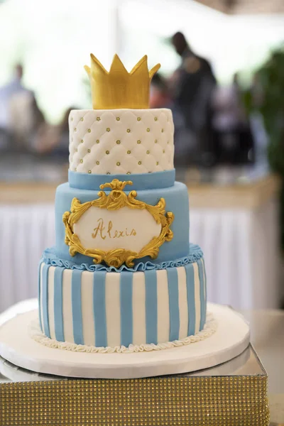 노란색 케이크 — 스톡 사진