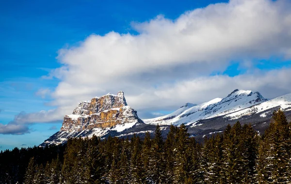 Hermosa Vista Las Montañas Invierno —  Fotos de Stock