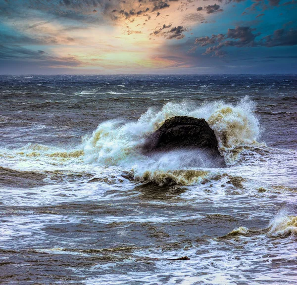 Prachtig Uitzicht Zeekust — Stockfoto