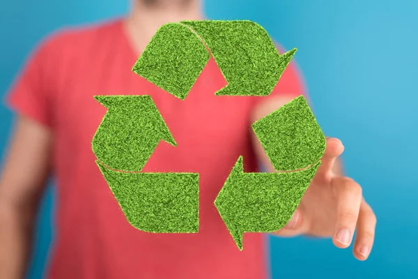 リサイクル 生態系 環境という概念は — ストック写真