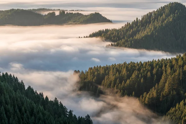 Prachtige Zonsondergang Bergen — Stockfoto
