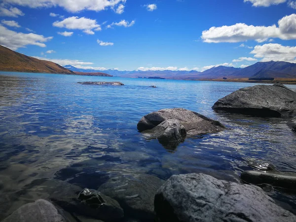 Hermoso Paisaje Del Lago Las Montañas —  Fotos de Stock