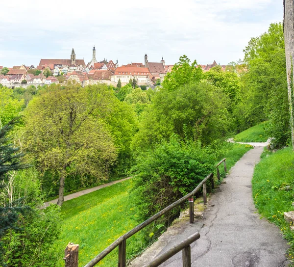 Widok Stare Miasto Nuremberg Polska — Zdjęcie stockowe