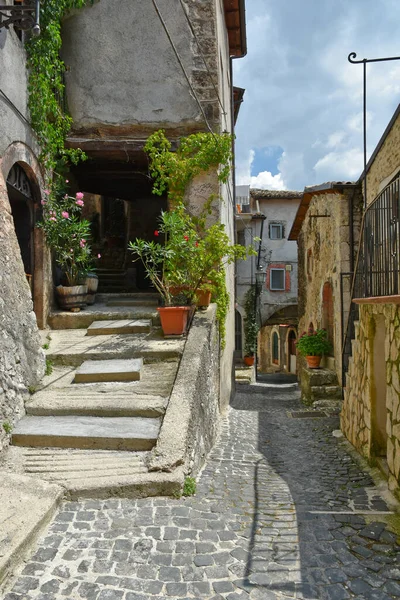 Eski Şehir Kotor Dar Bir Sokak Monthe Gro — Stok fotoğraf