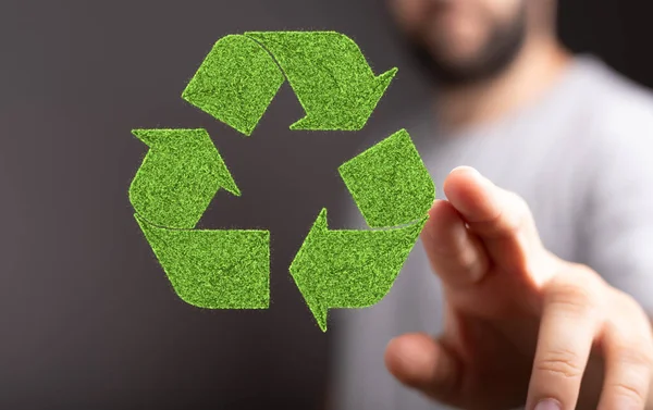 Concept Recyclage Écologie Environnement — Photo