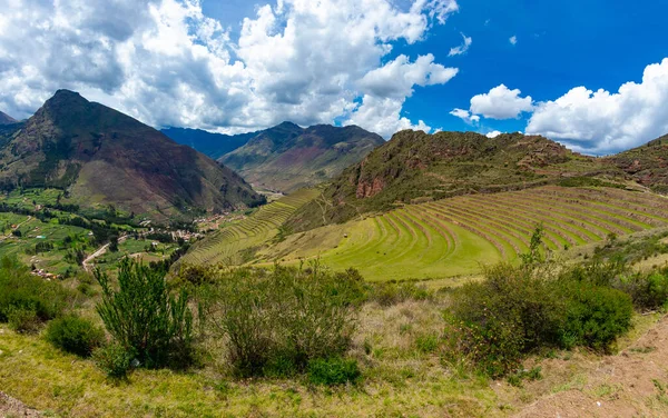 Hermoso Paisaje Del Valle Los Incas Sagrados Perú — Foto de Stock