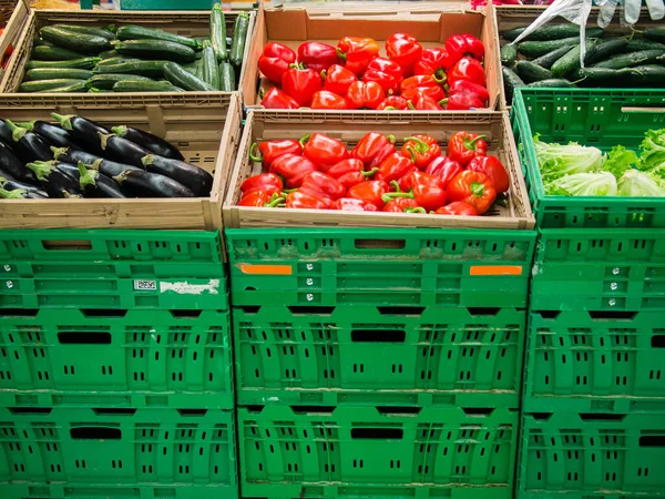 Świeże Warzywa Rynku — Zdjęcie stockowe