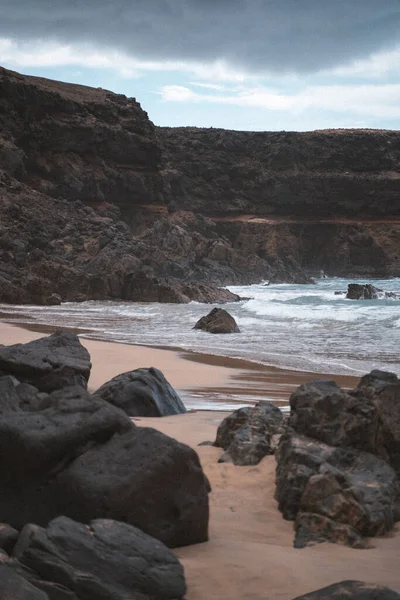 Gyönyörű Kilátás Nyílik Strandra — Stock Fotó