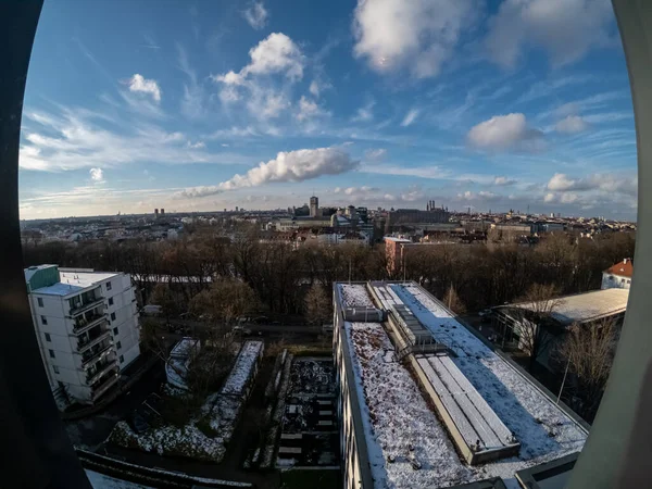 Widok Lotu Ptaka Miasto Moskwa Rosja — Zdjęcie stockowe