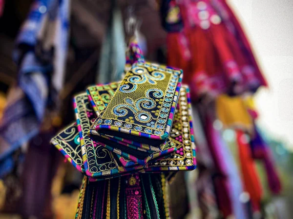 Traditional Turkish Clothes Sale Market — Stock Photo, Image