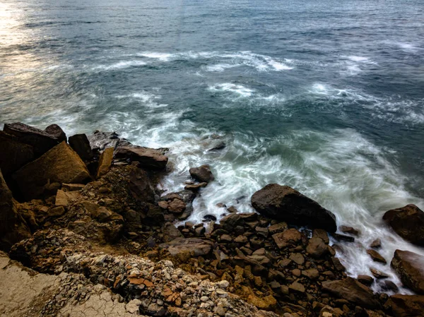 Bella Vista Sulla Costa Del Mare — Foto Stock