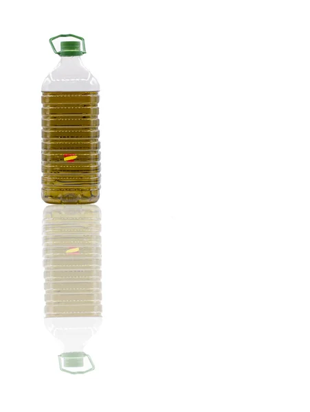 Oil Bottle Isolated White Background — Stock Photo, Image