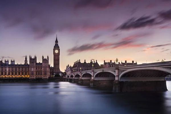 Big Ben Westminster Bridge Londres Reino Unido — Fotografia de Stock