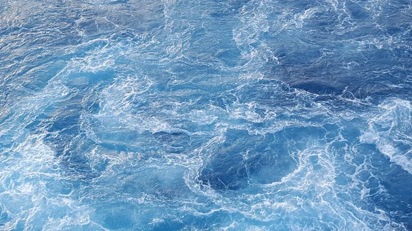Fondo Azul Mar Ola —  Fotos de Stock
