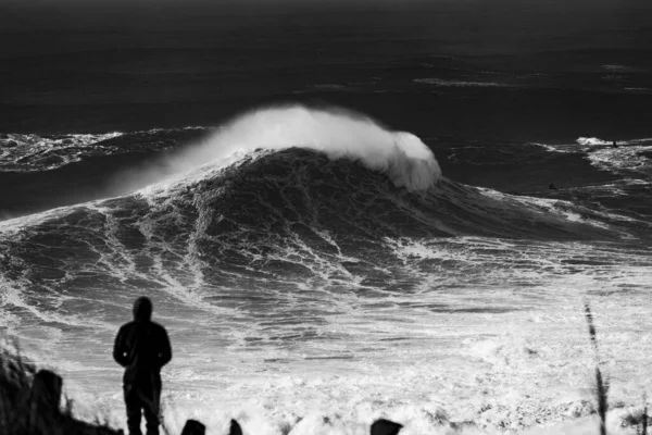 Hombre Blanco Negro — Foto de Stock