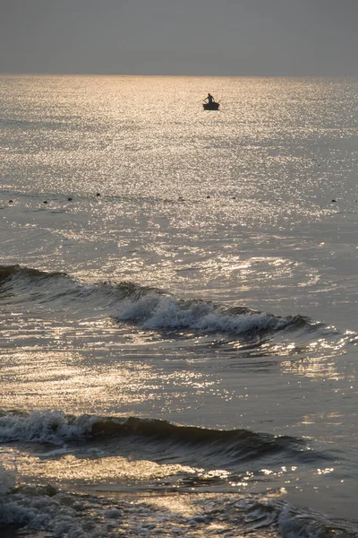Denizde Gün Batımı — Stok fotoğraf